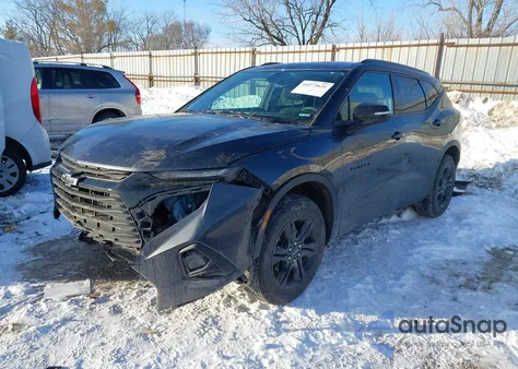 2021 Chevrolet Blazer Fwd 1Lt из США, поврежденный, VIN 3GNKBBRA6MS505122